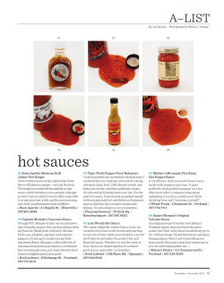 hot sauces - Lost Woods Hot Sauce