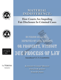 due process of law
