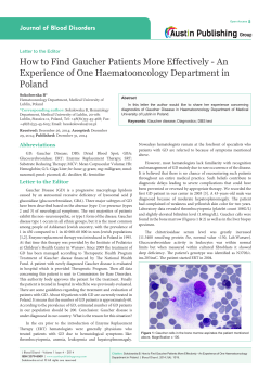 How to Find Gaucher Patients More Effectively