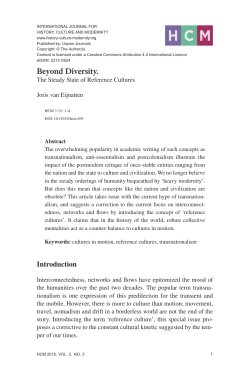 Beyond Diversity. - Utrecht University Repository