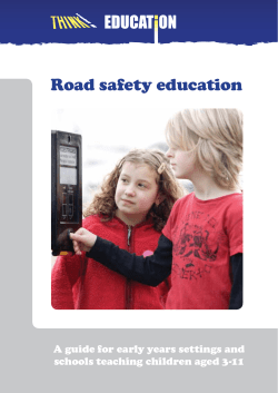 Road safety education - THINK! road safety