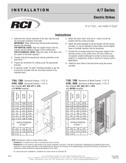4/7 Series - Rutherford Controls