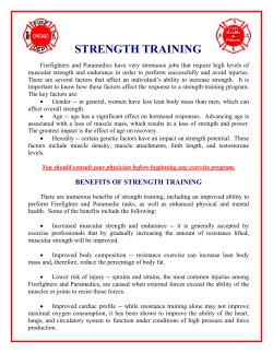 strength training