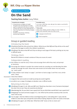 On the Sand - Oxford University Press