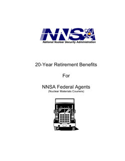 20-Year Retirement Booklet