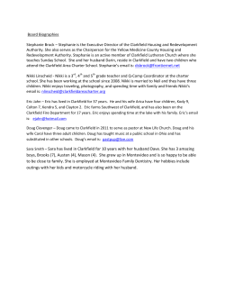 Sara Smith &ndash; Sara has lived in Clarkfield for 10 years with her