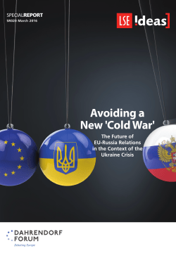 Avoiding a New `Cold War`