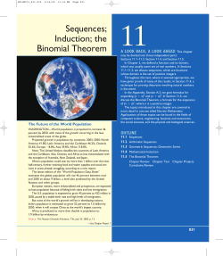 Sequences - PH School