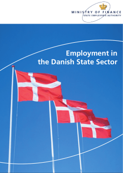 Employment in the Danish State Sector.indd
