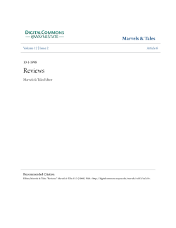 Reviews - Digital Commons@Wayne State University