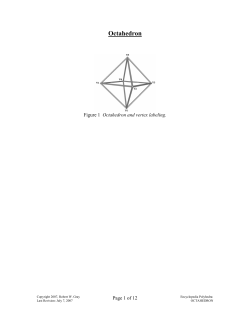 Octahedron - Robert W. Gray
