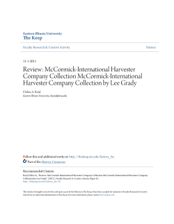 Review: McCormick-International Harvester - The Keep