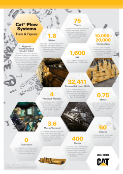 Cat&reg; Plow Systems