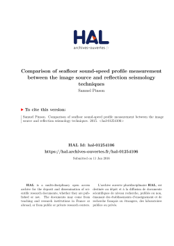 Comparison of seafloor sound-speed profile measurement between