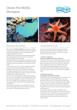 Ocean Pro Mirihi Divespots