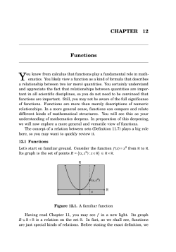 CHAPTER 12 Functions