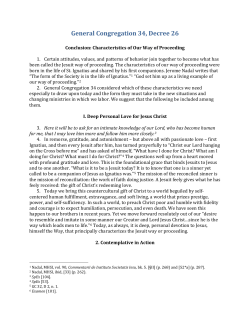 General Congregation 34, Decree 26