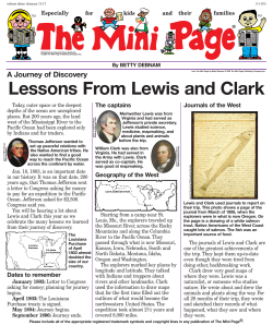 Lessons From Lewis and Clark