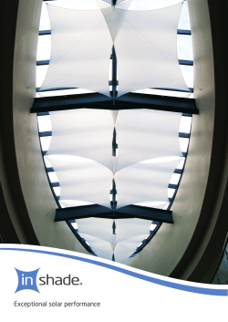 commercial shade sails - brochure