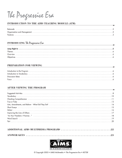 The Progressive Era - Discovery Education