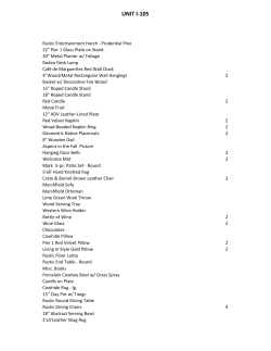 UNIT I-105 - J . P . King