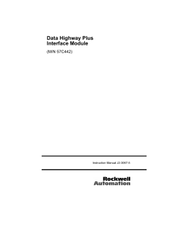 J2-3067-5, Data Highway Plus Interface Module