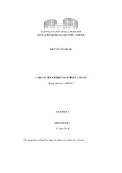 case of Fernández Martínez v. Spain