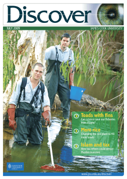 Discover JCU July 2009