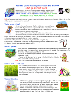 Is the high cost of water getting you down