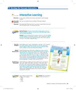 Interactive Learning