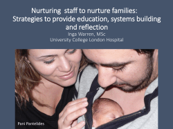 IHAB - 2juin - nuturing staff to nurture families I