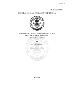 GEOLOGICAL SURVEY OF INDIA