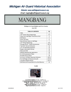 July 2015 - Selfridge Military Air Museum