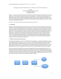 Journal of Information Security Research, Vol. 4, No. 2., p 63-70.