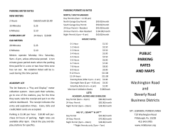 Parking Brochure