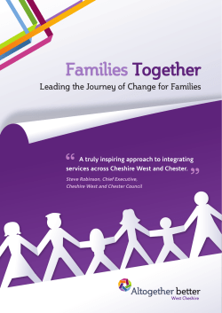 Families Together - Altogether Better