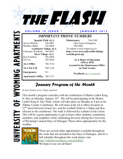 UNIVERSITY OF W YOMING APARTMENTS