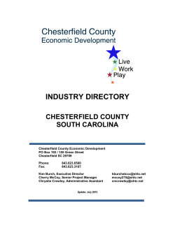industry directory - Chesterfield County
