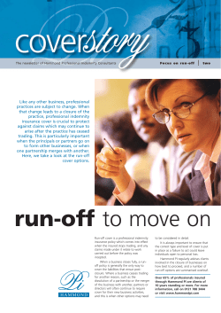 Coverstory Run Off Pi