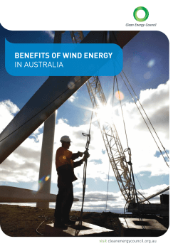 benefits of wind energy in australia