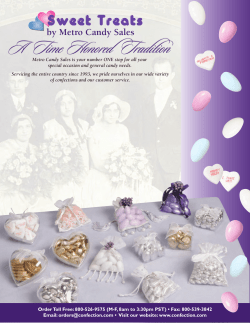 Metro Chocolates - Metro Candy Sales