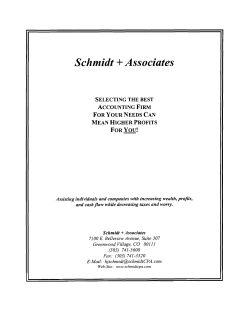 Schmidt + Associates