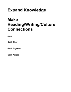 Culture Planner-Expand Knowledge