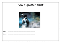 An Inspector Calls booklet (2) PDF File
