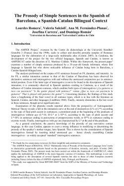 complete paper - Cascadilla Proceedings Project