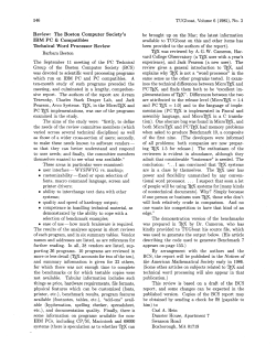 Review: The Boston Computer Society`s IBM PC