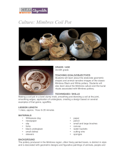 Culture: Mimbres Coil Pot