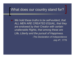 Early Civil Rights Movement Power Point