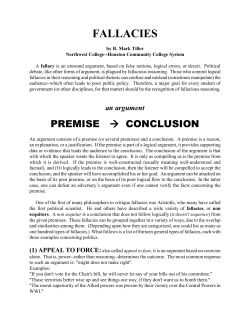 fallacies - HCC Learning Web
