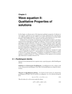 Wave equation II - IITB Math